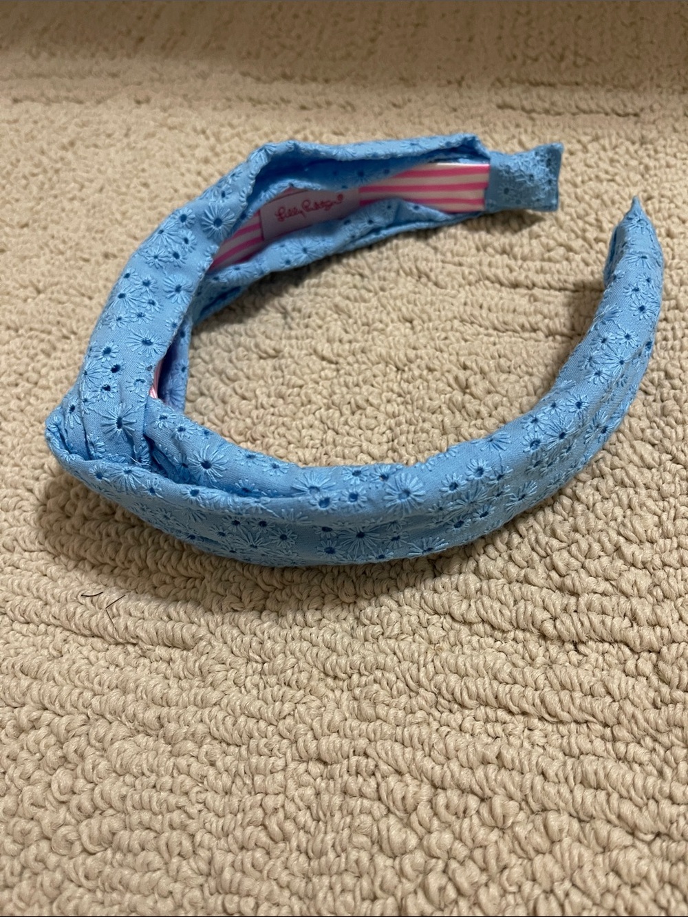 Lilly Pulitzer Slim Knot Headband excellent condition